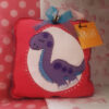 This Dino themed cushion is specially designed for your little one. Size : 8 by 8 inches